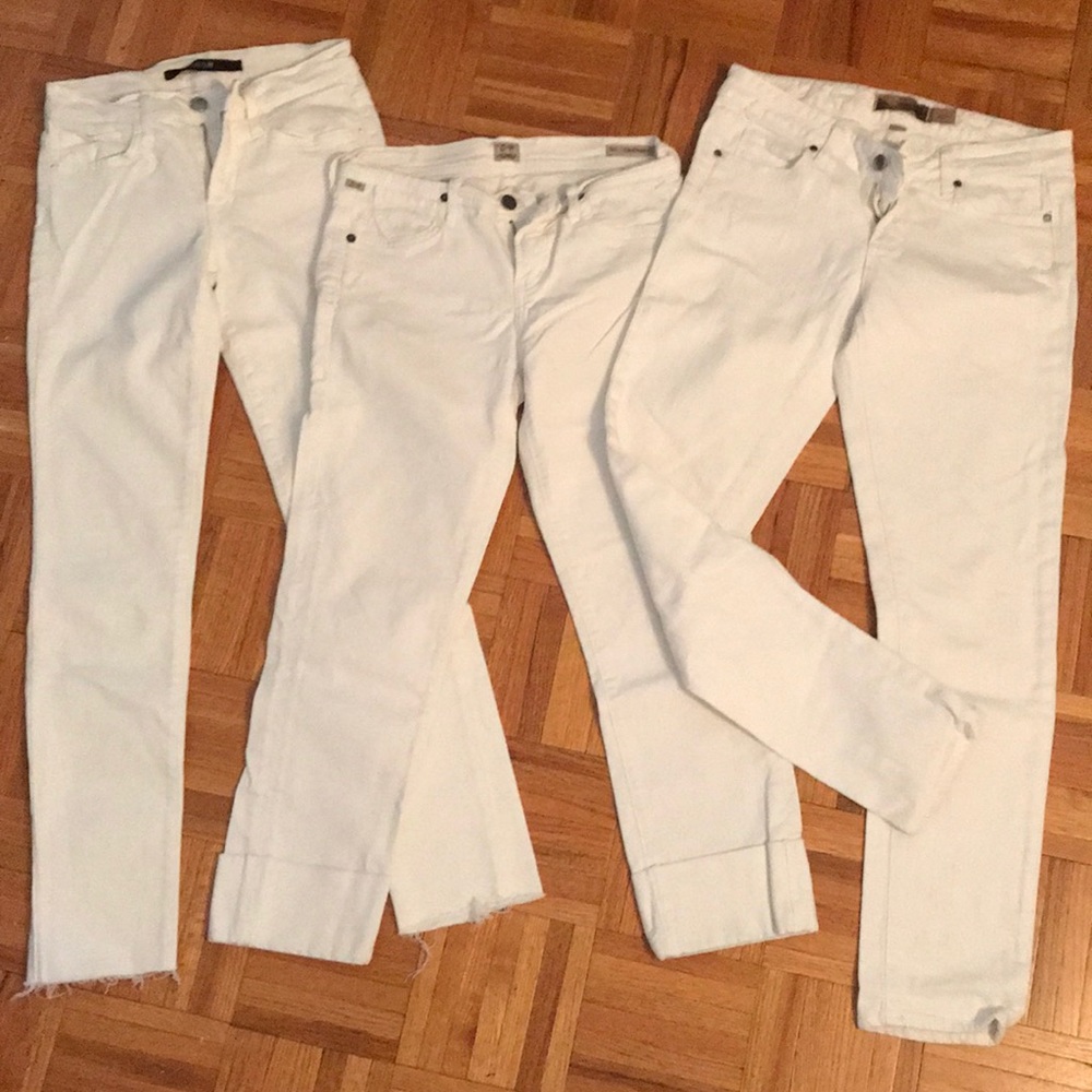 BUNDLE white jeans- Paige, Joe’s, Citizens OH